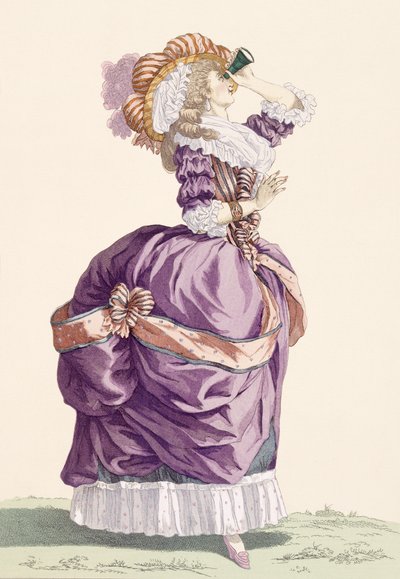 Young lady, engraved by Le Beau, plate no.176 from 